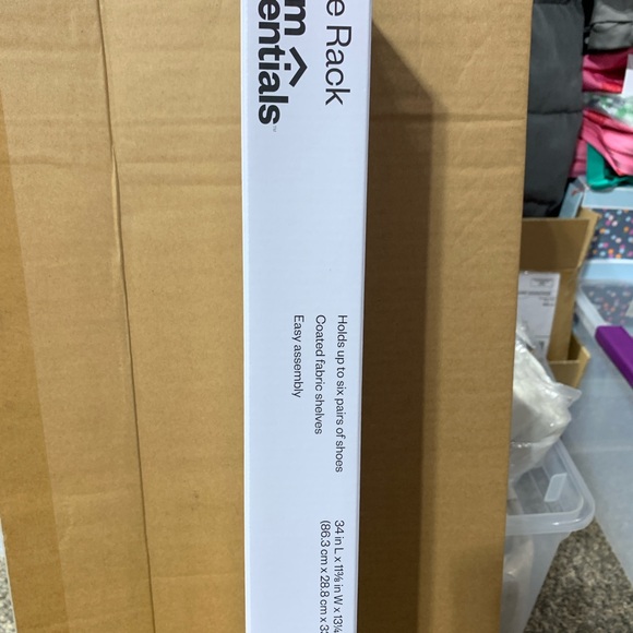 Shoe Rack - Gray Two-Tier - Room Essentials - Picture 3 of 4